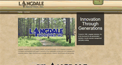 Desktop Screenshot of langdaleindustries.com
